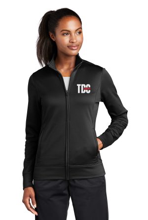 Sport Tek Ladies Sport-Wick Fleece Full Zip Jacket