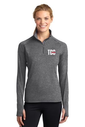 Sport-Tek® Ladies Sport-Wick® Stretch 1/2-Zip Pullover